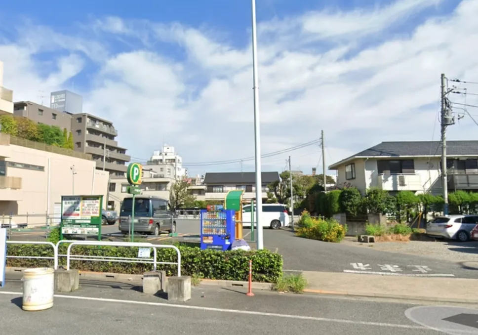 提携コインパーキングの外観