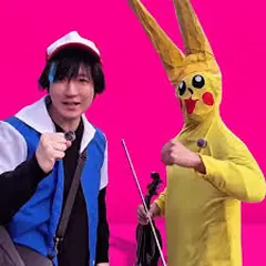 バイオリン侍と トレーナーしずく社長