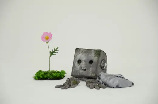 ロボットのぞみ パフォーマンスの様子